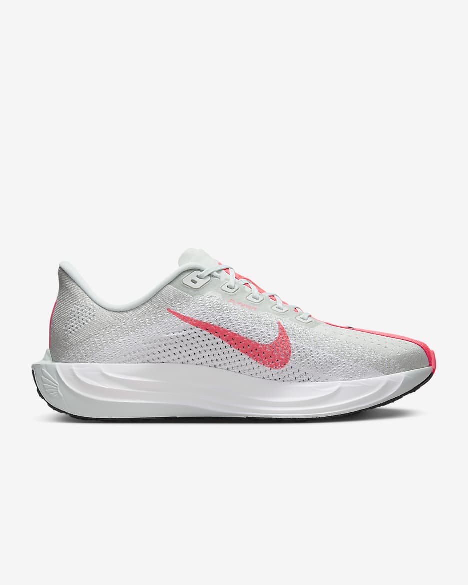 Nike running shoes gray and white best sale